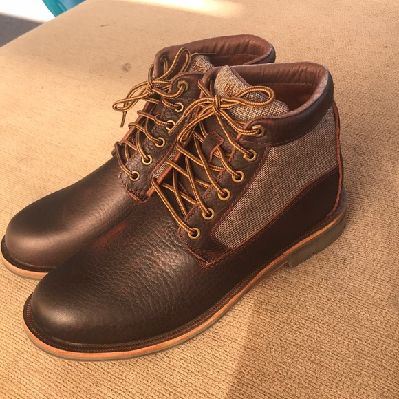 Olukai Hualalai Ankle Boots Men’s 10 Carob Brown - Picture 5 of 8